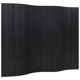 Berkfield Home Room Divider Black 165x250 cm Bamboo - thumbnail 2
