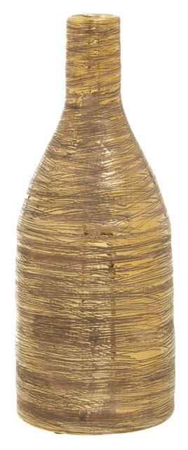 Orsina Hermosa Small Ceramic Vase in Gold - image 1