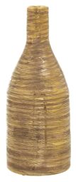 Orsina Hermosa Small Ceramic Vase in Gold - thumbnail 1