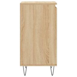 Berkfield Home Sideboards 2 pcs Sonoma Oak 40x35x70 cm Engineered Wood in Light Oak - Size: 40 x 35 x 70 cm - thumbnail 8