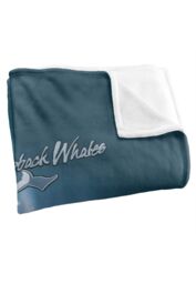 JQ Licensing Humback Whales Silky Touch Super Soft Throw Blanket 152 X 127 cm in White - thumbnail 3