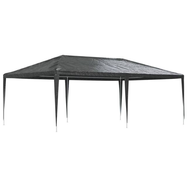 Berkfield Home Professional Party Tent 4x6 m Anthracite 90 g/m ² in Black - image 1