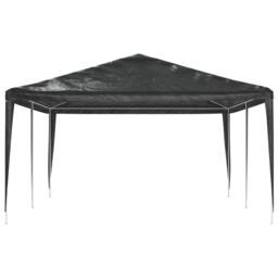Berkfield Home Professional Party Tent 4x6 m Anthracite 90 g/m ² in Black - thumbnail 4