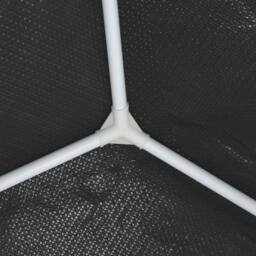Berkfield Home Professional Party Tent 4x6 m Anthracite 90 g/m ² in Black - thumbnail 7