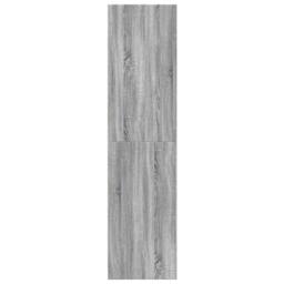 Berkfield Home Wardrobe Grey Sonoma 50x50x200 cm Engineered Wood - Size: 50 x 50 x 200 cm - thumbnail 5