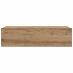 Berkfield Home TV Cabinet with LED Lights Artisan Oak 60x35x15.5 cm in Brown - thumbnail 6