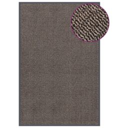 Berkfield Home Doormat Tufted 120x180 cm Dark Brown - thumbnail 1
