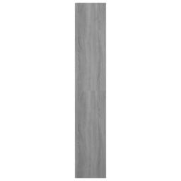 Berkfield Home Modern Book Cabinet Grey Sonoma 36x30x171 cm Engineered Wood - Size: 36 x 30 x 171 cm - thumbnail 4