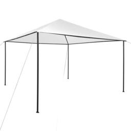 Berkfield Home Gazebo 4x4x3 m White 180 g/m ² - thumbnail 2