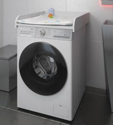 Shefa Line 600 Washing Machine Baby Changing Top (Top Only) White (1 box) - Size: 1 Pack - thumbnail 2