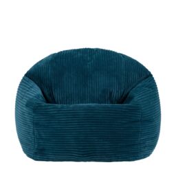 icon Kids High Rest Beanbag in Corduroy in Teal - thumbnail 3