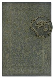 THE RUGS Villeroy & Boch Ambroise Short Pile Rug Floral Wool Like Soft Texture in Green - Size: 160 cm x 230 cm - thumbnail 6