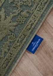 THE RUGS Villeroy & Boch Ambroise Short Pile Rug Floral Wool Like Soft Texture in Green - Size: 160 cm x 230 cm - thumbnail 4