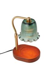 Living and Home Height Adjustable Candle Warmer Lamp with Timer & Dimmer in Walnut - thumbnail 2