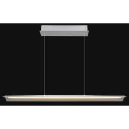 Netlighting Muriella Bar Pendant Aluminium Glass Shade LED 3000K in Grey - thumbnail 5