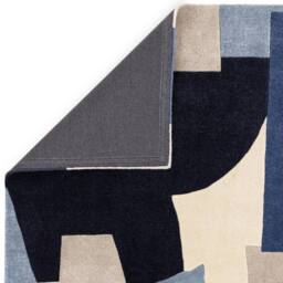 The Rug Shop UK Blue Handmade Modern Abstract Pet Easy To Clean Area Rug - Size: 200 cm x 290 cm - thumbnail 5