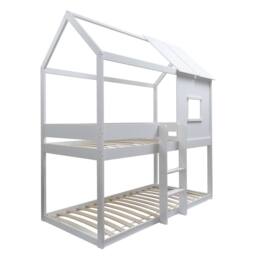 Nöa and Nani Luka Treehouse Midsleeper Bed in White - Size: Single - thumbnail 9