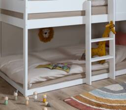 Nöa and Nani Luka Treehouse Midsleeper Bed in White - Size: Single - thumbnail 7