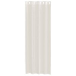 Berkfield Home Voile Curtains with Grommets 2 pcs Cream 140x260 cm - thumbnail 4