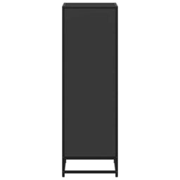 Berkfield Home Book Cabinet Black 40x35x107.5 cm Engineered Wood - thumbnail 5