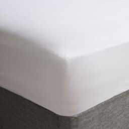 OHS Mattress Protector Topper Waterproof Pillowcase Fitted Sheet Single Double King in White - Size: Standard Pillow Case - thumbnail 1