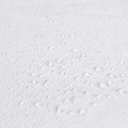 OHS Mattress Protector Topper Waterproof Pillowcase Fitted Sheet Single Double King in White - Size: Standard Pillow Case - thumbnail 3