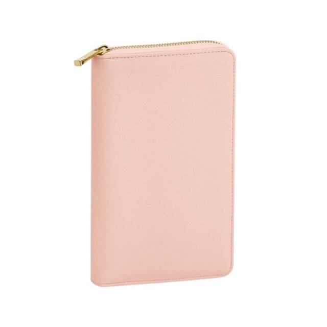 Bagbase Women's Faux Leather Jewellery Case in Pink - image 1