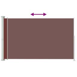 Berkfield Home Patio Retractable Side Awning 180x300 cm Brown - thumbnail 1