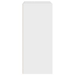 Berkfield Home Book Cabinet White 60x30x71.5 cm Engineered Wood - thumbnail 5