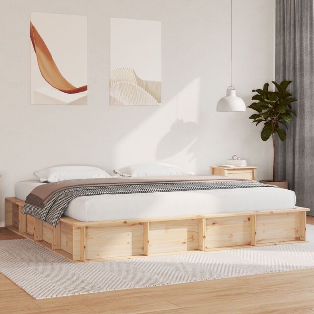 Berkfield Home with Storage Manual Brown 200 x 200 cm Pine wood - image 1