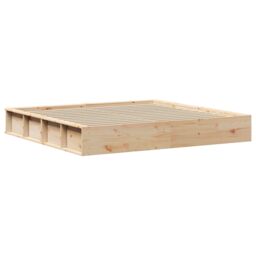 Berkfield Home with Storage Manual Brown 200 x 200 cm Pine wood - thumbnail 7