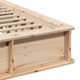 Berkfield Home with Storage Manual Brown 200 x 200 cm Pine wood - thumbnail 9