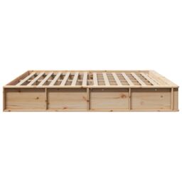 Berkfield Home with Storage Manual Brown 200 x 200 cm Pine wood - thumbnail 6