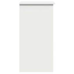 Berkfield Home Desk with Shelves White 84x40x78 cm Engineered Wood - Size: 84 x 40 x 78 cm - thumbnail 6
