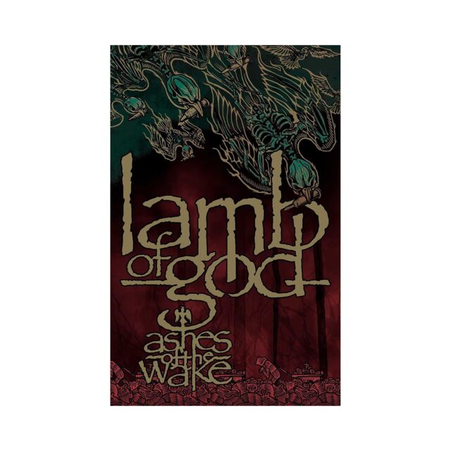 Lamb Of God Ashes Of The Wake Textile Poster in Brown - image 1