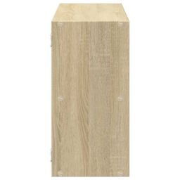 Berkfield Home Wall Shelf Sonoma Oak 100x25x50 cm Engineered Wood in Brown - Size: 100 x 25 x 50 cm - thumbnail 5