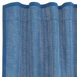 Berkfield Home Voile Curtains with Rod Pockets 2 pcs Royal Blue - thumbnail 5