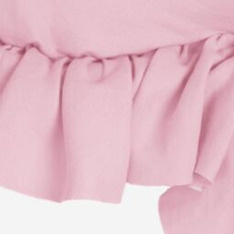 OHS Heart Filled Cushion Plump Bedroom Scatter Pillow Valentines Frill Chair Sofa in Pink - thumbnail 4