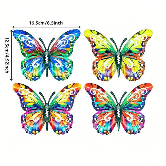 Quipulse Style 1 Acrylic Butterfly-Shaped Ornament - image 1