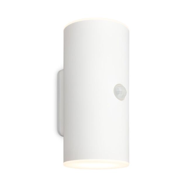 BRILONER Sensor White 2x6W Battery Powered LED Outdoor Wall Light - image 1