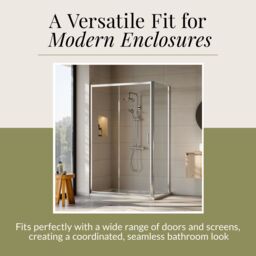 Balterley Premium Square Shower Tray in White - thumbnail 7