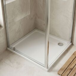 Balterley Premium Square Shower Tray in White - thumbnail 9