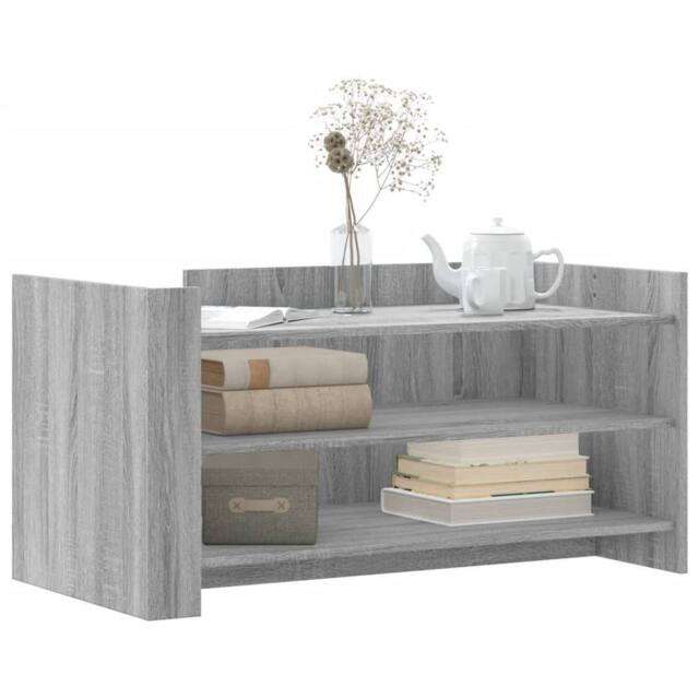 Berkfield Home Durable Coffee Table Grey Sonoma 100x50x50 cm Engineered Wood - Size: 100 x 50 x 50 cm - image 1