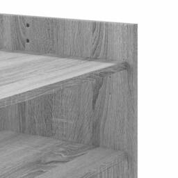 Berkfield Home Durable Coffee Table Grey Sonoma 100x50x50 cm Engineered Wood - Size: 100 x 50 x 50 cm - thumbnail 8