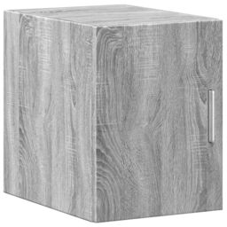 Berkfield Home Slim Storage Cabinet Grey Sonoma 30x42.5x225 cm Engineered Wood - thumbnail 5