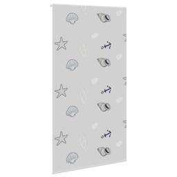 Berkfield Home Shower Roller Blind 140x240 cm Fabric Width 136 cm in Grey - thumbnail 1