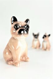 Animal Crackers French Bulldog Ceramic Money Box Piggy Bank Decoration Frenchie Lover Gift in Beige - thumbnail 5