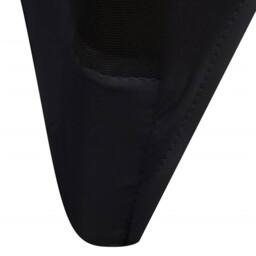 Berkfield Home Chair Cover Stretch Black 12 pcs - thumbnail 7