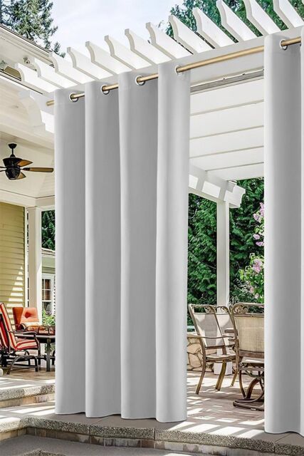 Garden Sanctuary Grey High-Precision Waterproof Blackout Curtain Cloth, 132cm L x 274cm W - Size: 132 cm L x 274 cm W