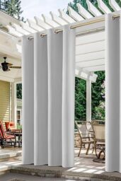 Garden Sanctuary Grey High-Precision Waterproof Blackout Curtain Cloth, 132cm L x 274cm W - Size: 132 cm L x 274 cm W - thumbnail 1
